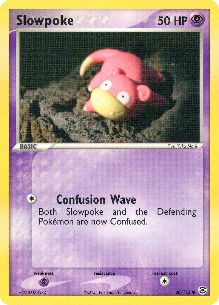 FireRed & LeafGreen Slowpoke #80/112
